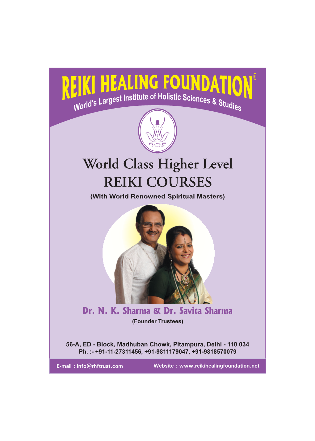 REIKI Higher Courses Brochure.Pdf