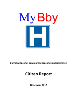 Burnaby Hospital Report