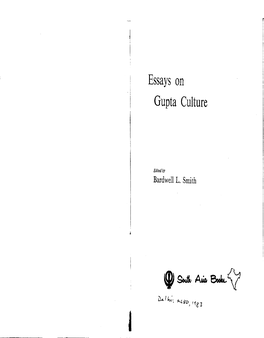 Essays on Gupta Culture