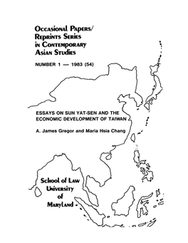 Essays on Sun Yat-Sen and the Economic Development of Taiwan