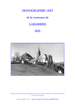 Monographie De Labassère