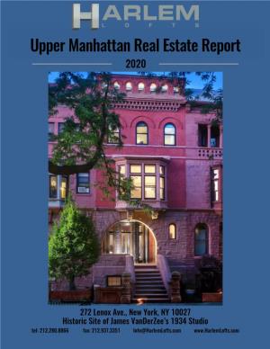 Upper Manhattan Real Estate Report 2020