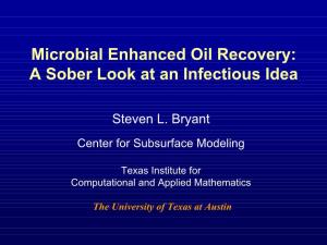 Microbial Enhanced Oil Recovery: a Sober Look at an Infectious Idea