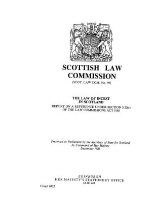 Law of Incest in Scotland