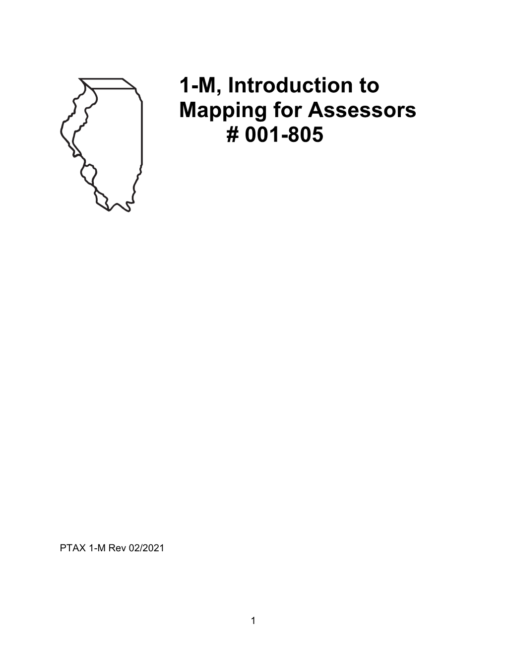 PTAX 1-M, Introduction to Mapping for Assessors