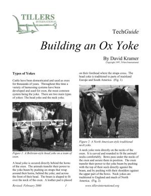 Building an Ox Yoke Techguide