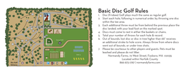 Basic Disc Golf Rules 5 Dog Park 7 1