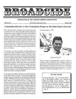 Broadside in the Summer 1998 Issue by Shops