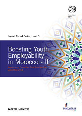 Boosting Youth Employability in Morocco - II Randomized Controlled Trial Baseline Report