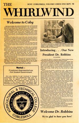 September 1985, Vol. 8 Issue 1
