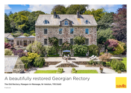 A Beautifully Restored Georgian Rectory