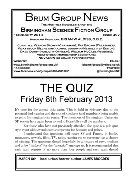 BSFG News 497 February 2013