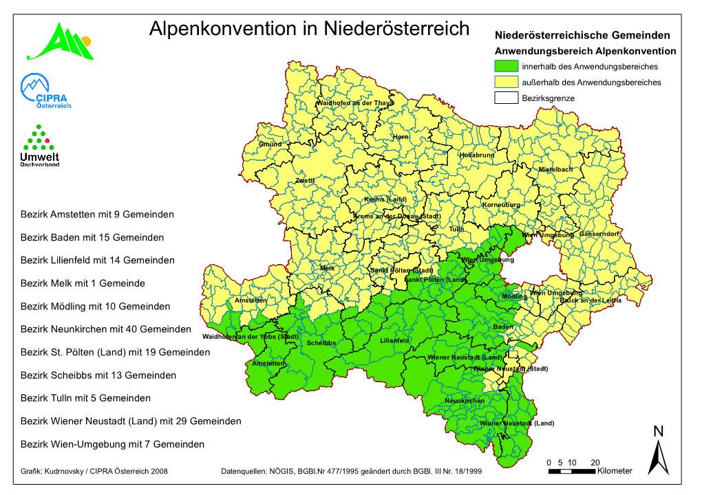 Alpenkonvention in Niederösterreich