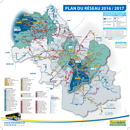 Plan Du Réseau 2016 / 2017