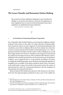 Downloaded from Brill.Com10/01/2021 10:26:07AM Via Free Access the Lower Danube and Romanian Nation-Making 229 of Europe’