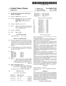 (12) United States Patent (10) Patent No.: US 9.482,672 B2 Gong Et Al