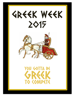 Greek Week 2015 Packet.Pdf
