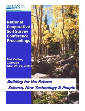 National Cooperative Soil Survey Conference Proceedings