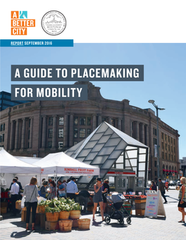 A Guide to Placemaking for Mobility
