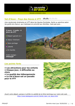 Val D'azun - Pays Des Gaves À VTT