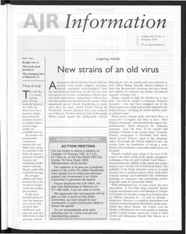 New Strains of an Old Virus the Changing Face of Shylock P/2