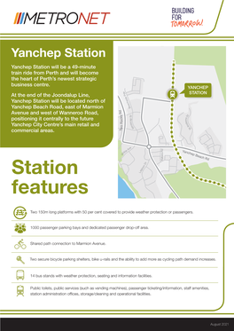 Yanchep Station Fact Sheet (PDF)