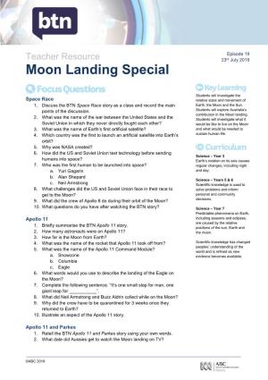 Moon Landing Special