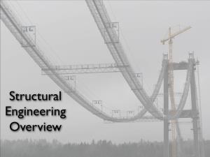 Structural Engineering Overview CEE 379 Structural Engineering Overview Notes