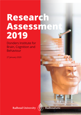 Research Assessment 2019 Donders Institute for Brain, Cognition and Behaviour