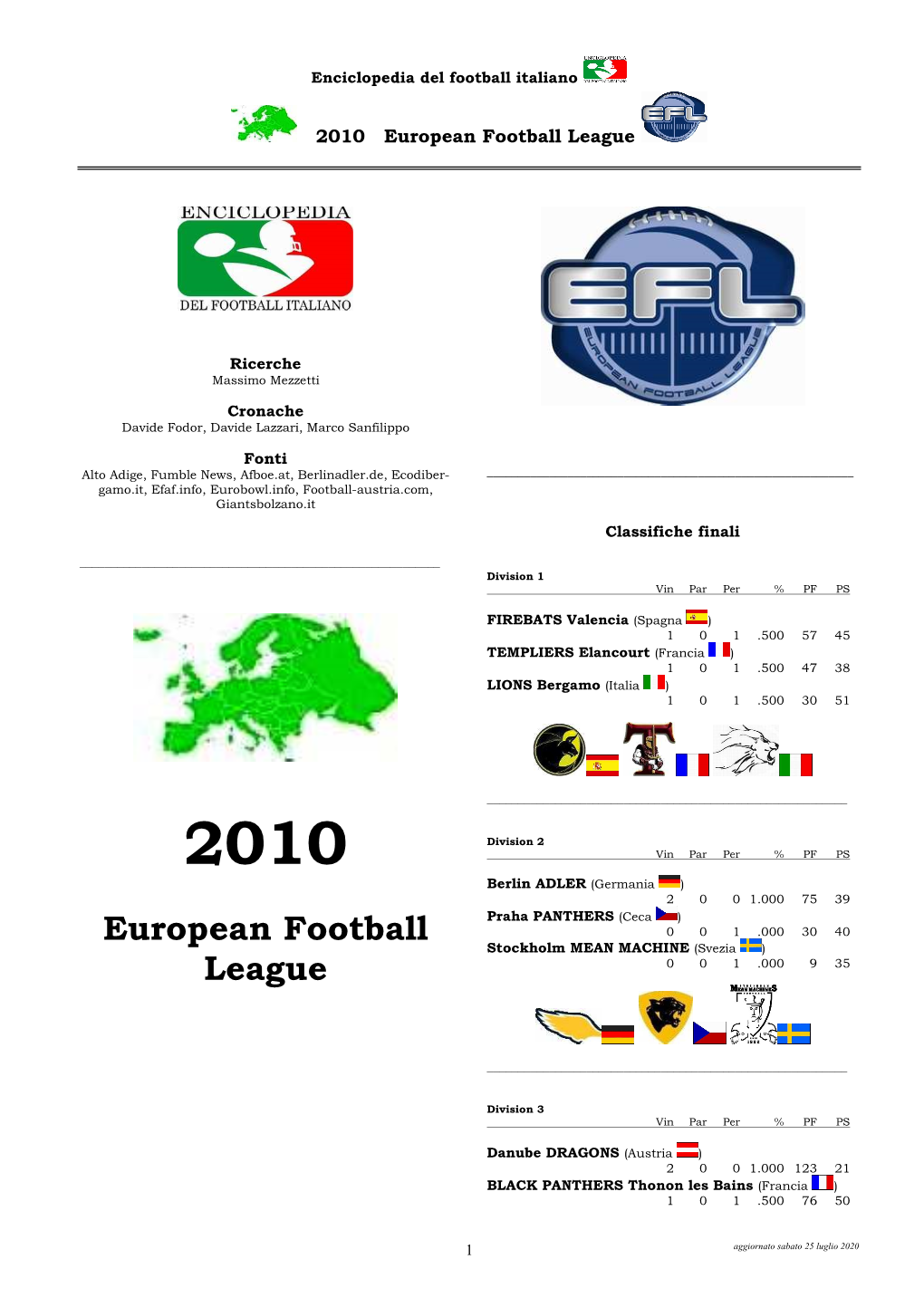 European Football League