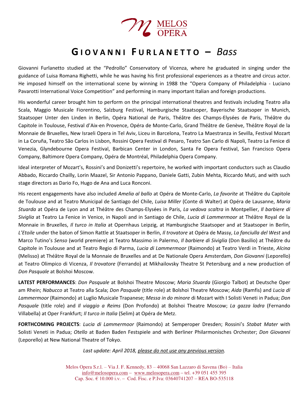 G Iovanni Furlanetto