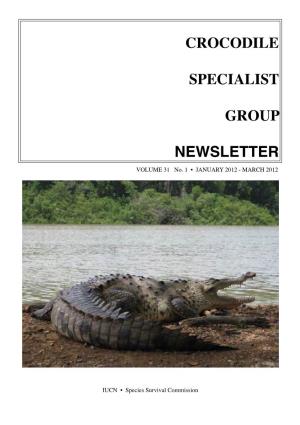 Crocodile Specialist Group Newsletter 27(3): 6-8