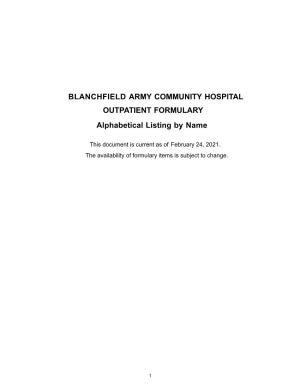 Blanchfield-Army.Pdf