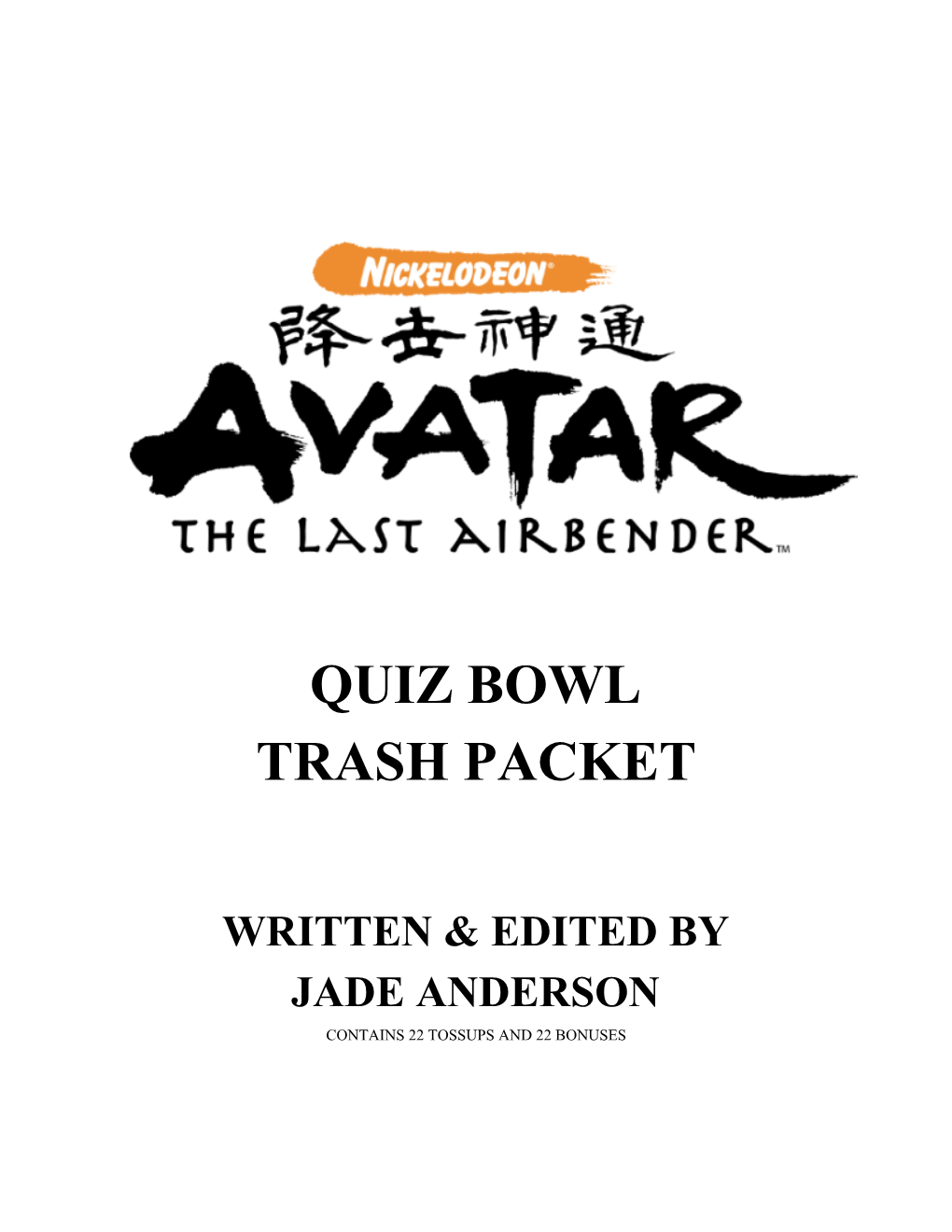 ATLA QB Packet.Pdf