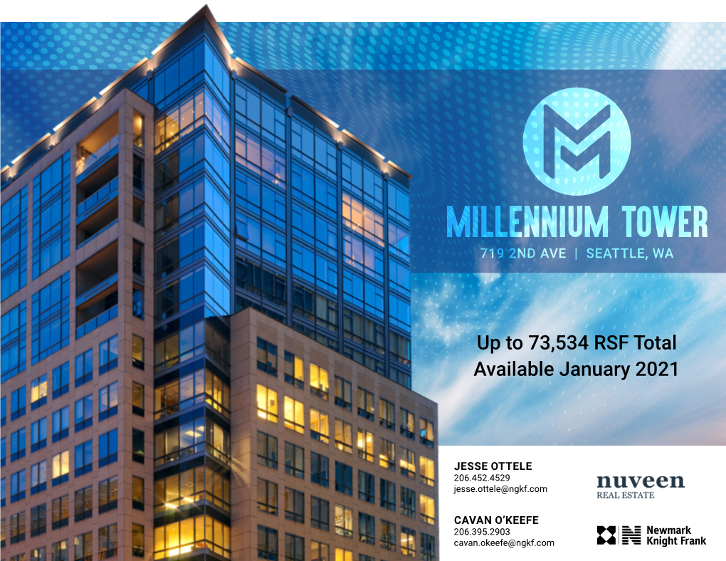 Millennium Tower 719 2Nd Ave | Seattle, Wa