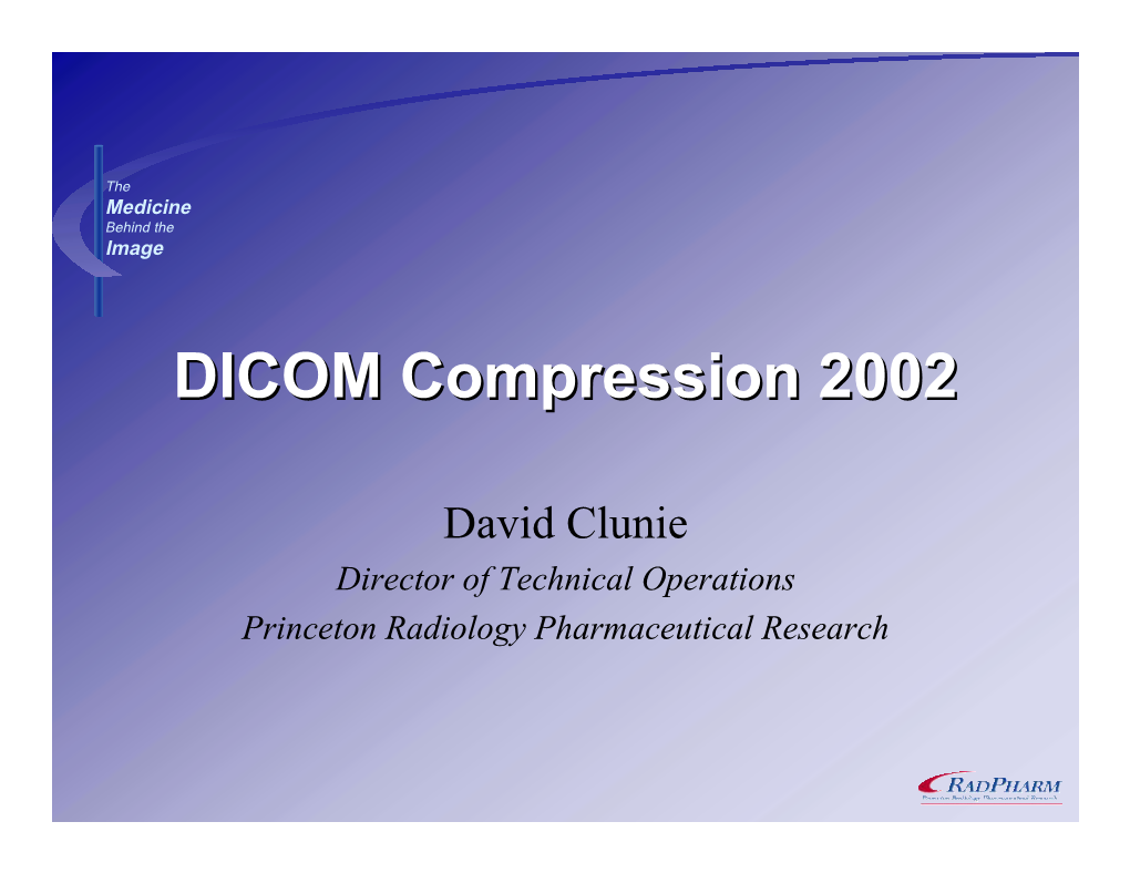 DICOM Compression 2002