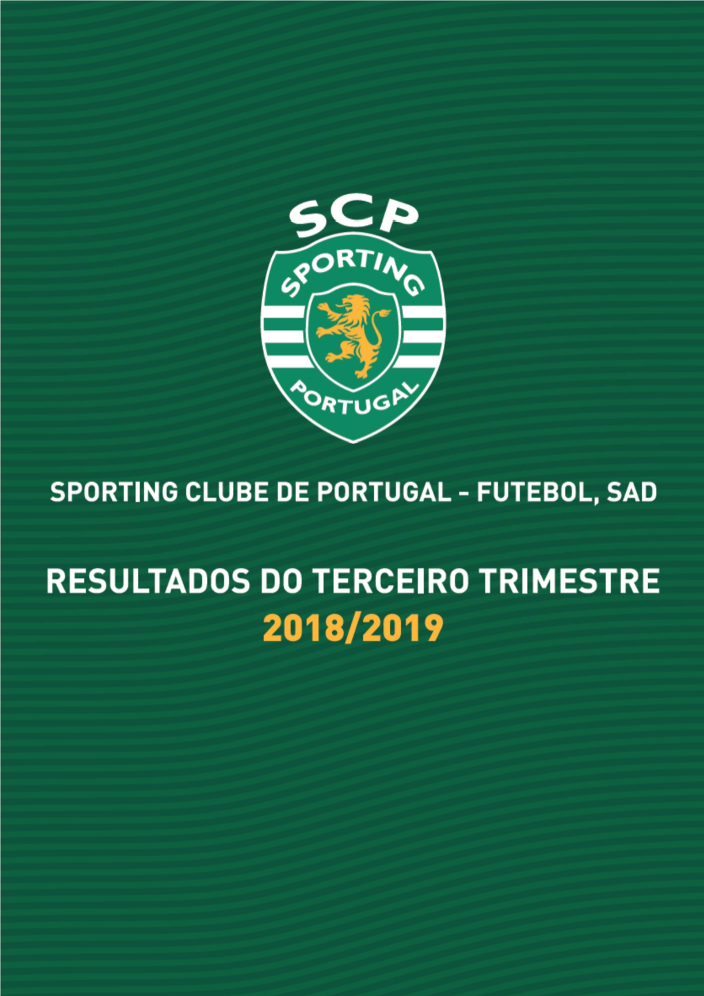 SPORTING CLUBE DE PORTUGAL - Futebol, SAD