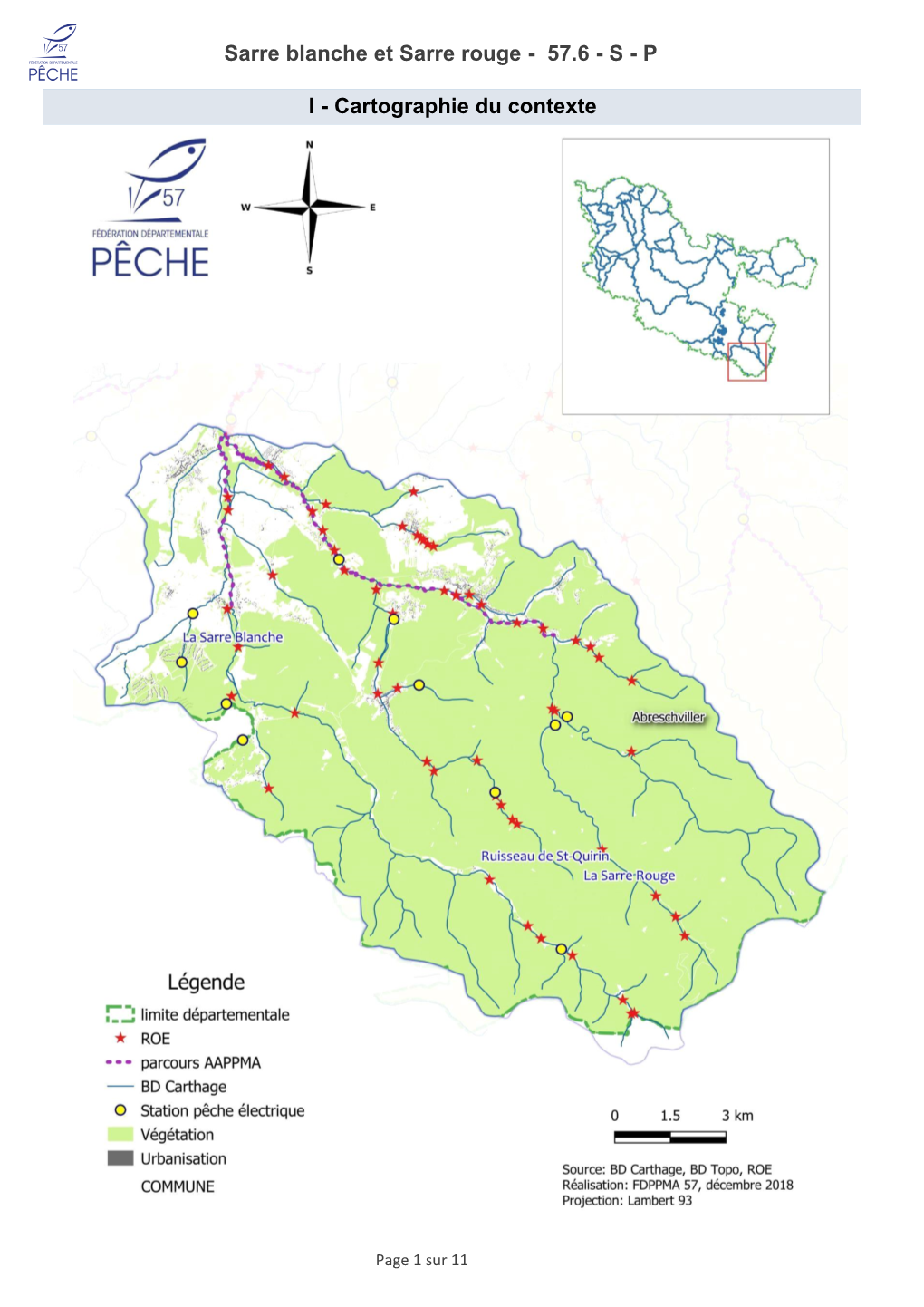 Sarre Blanche Et Sarre Rouge - 57.6 - S - P