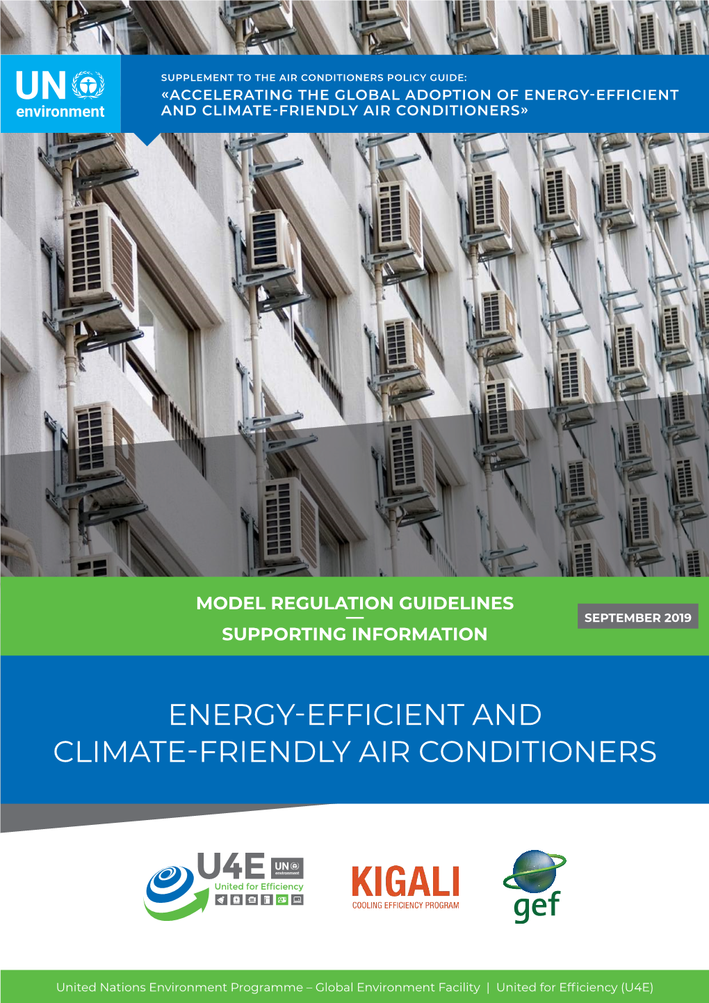 Energy-Efficient and Climate-Friendly Air Conditioners»