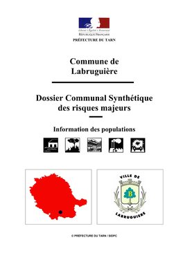 Commune De Labruguière Dossier Communal Synthétique Des Risques