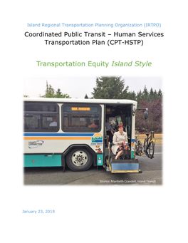 Transportation Equity Island Style