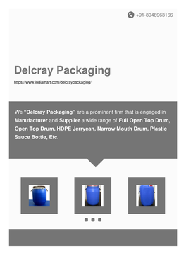 Delcray Packaging