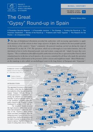 The Great “Gypsy” Round-Up in Spain