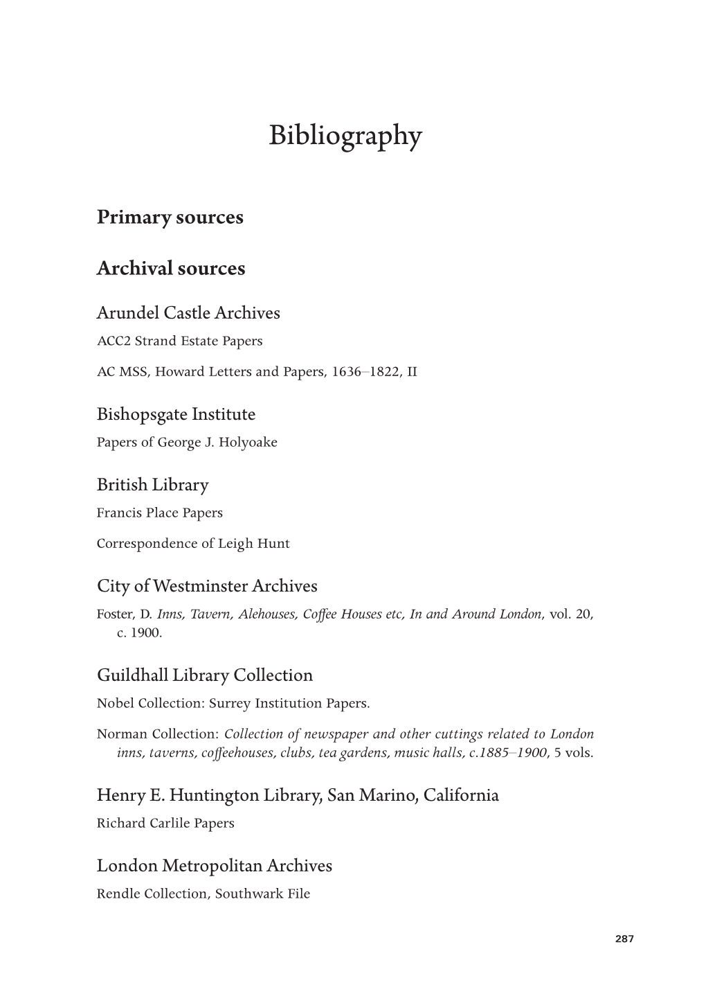 Venues of Popular Politics in London, 1790–C. 1845