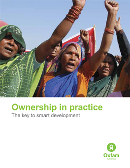 Ownership in Practice: the Key to Smart Development