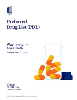Preferred Drug List (PDL)