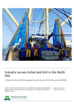 Industry Survey Turbot and Brill in the North Sea