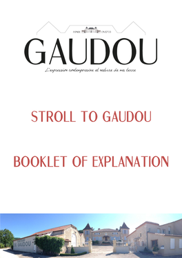 Stroll to Gaudou Booklet of Explanation