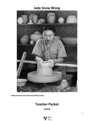 Jade Snow Wong Teacher Packet (PDF)