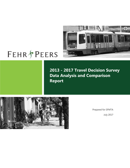 2017 Travel Decision Survey Data Analysis and Comparison Report
